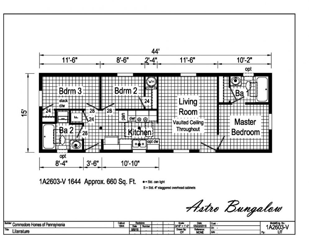 View 1A2603-V Astro Bungalow