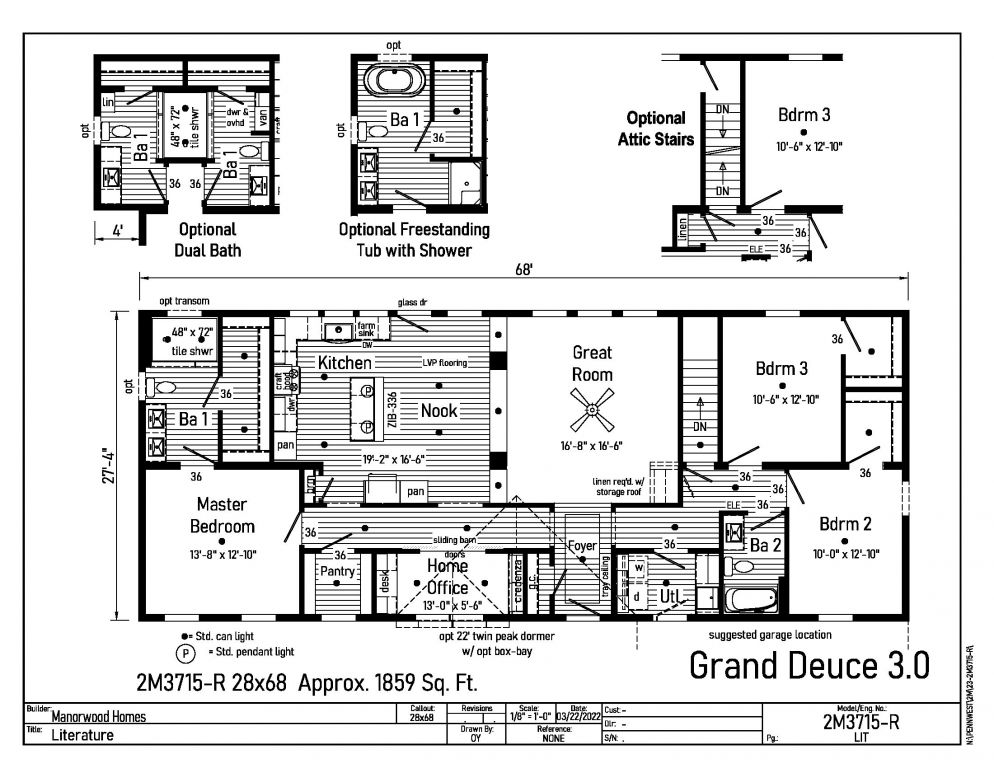 View Grand Deuce 3.0 (2M3715-R)