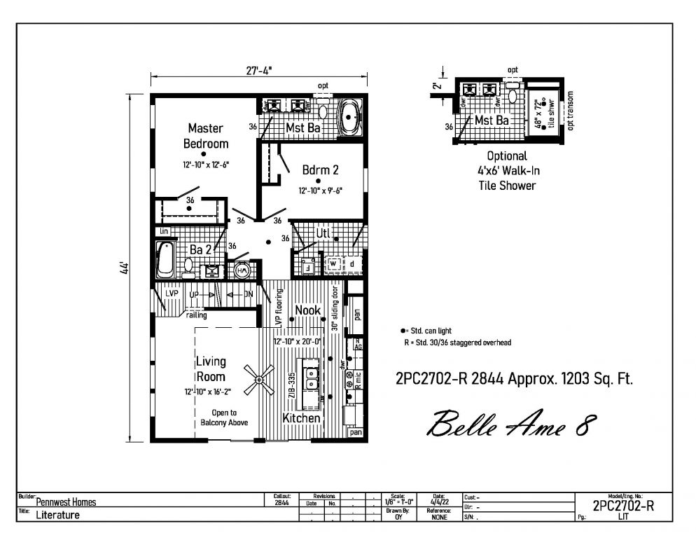 View Belle Ame 8 Chalet (2PC2702-R)