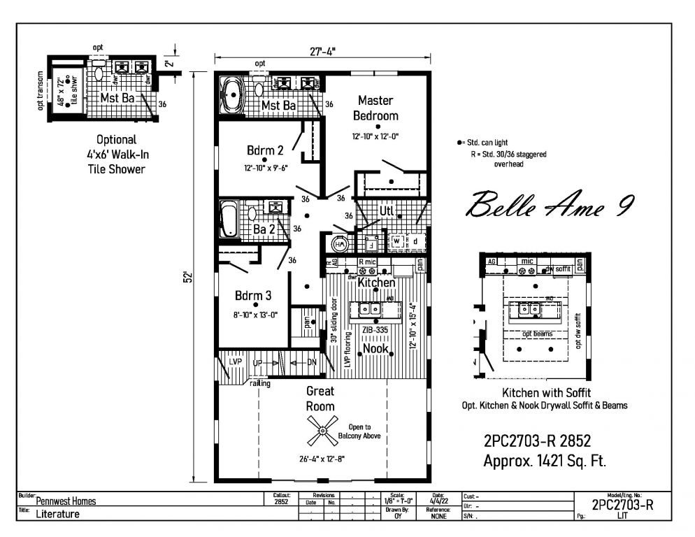 View Belle Ame 9 Chalet (2PC2703-R)