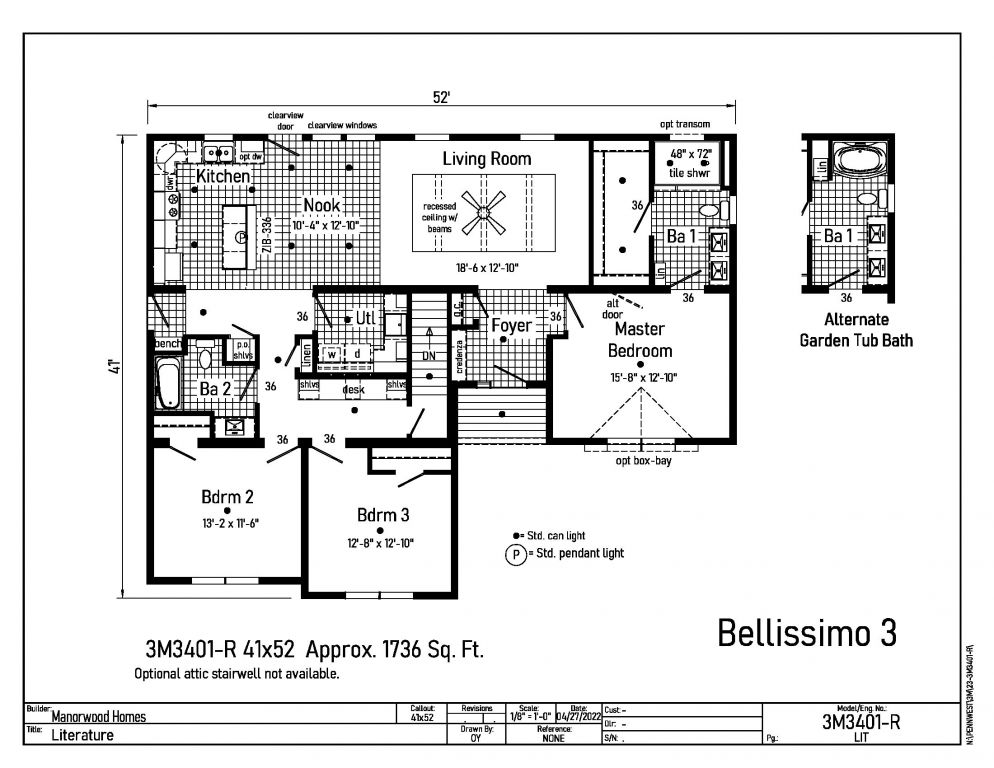 View Bellissimo 3 (3M3401-R)