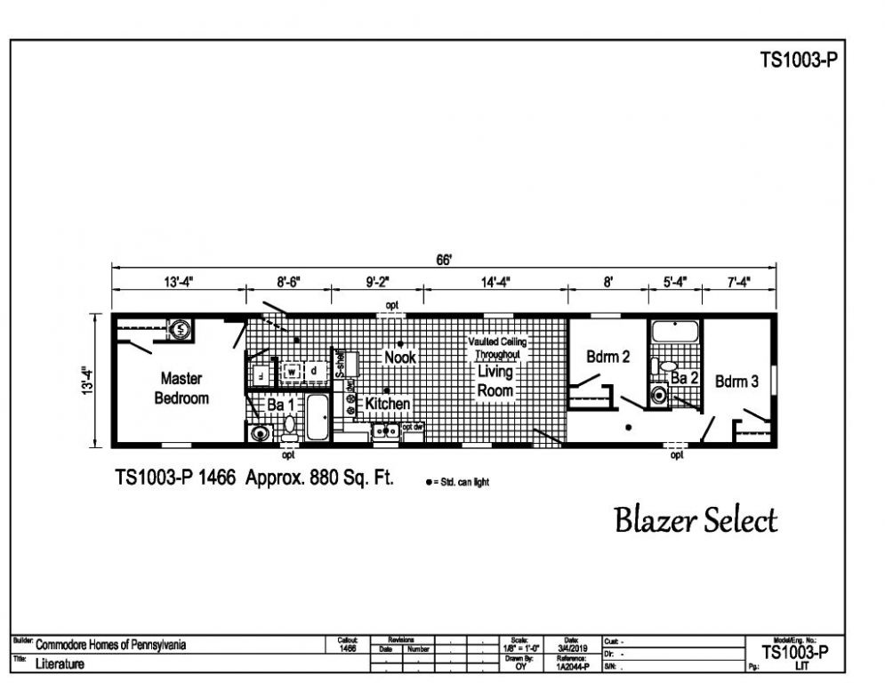 View TS1003-P Blazer Select