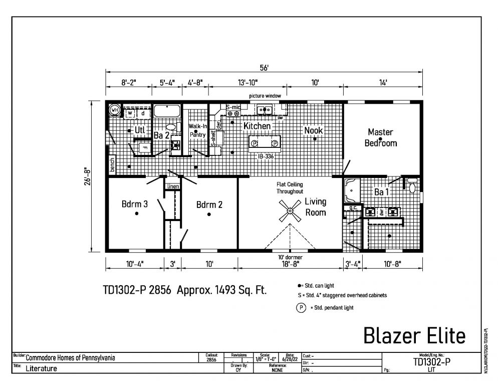 View TD1302-P Blazer Elite