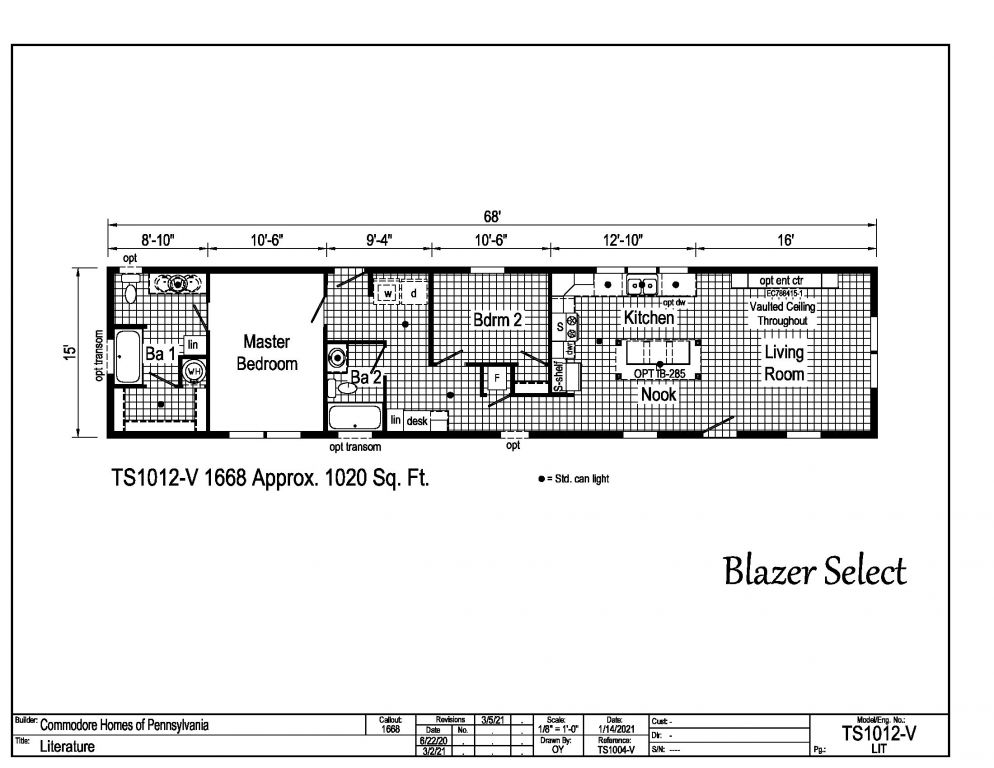 View TS1012-P Blazer Select