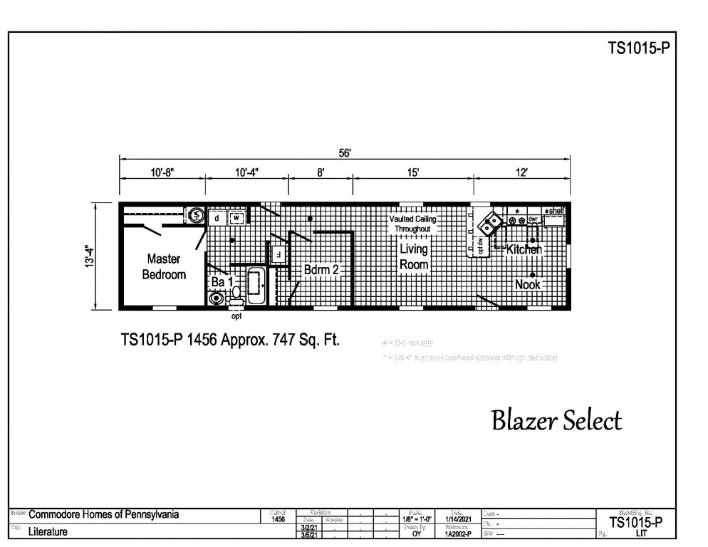 View TS1015-P Blazer Select