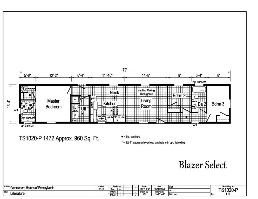 View TS1020-P Blazer Select