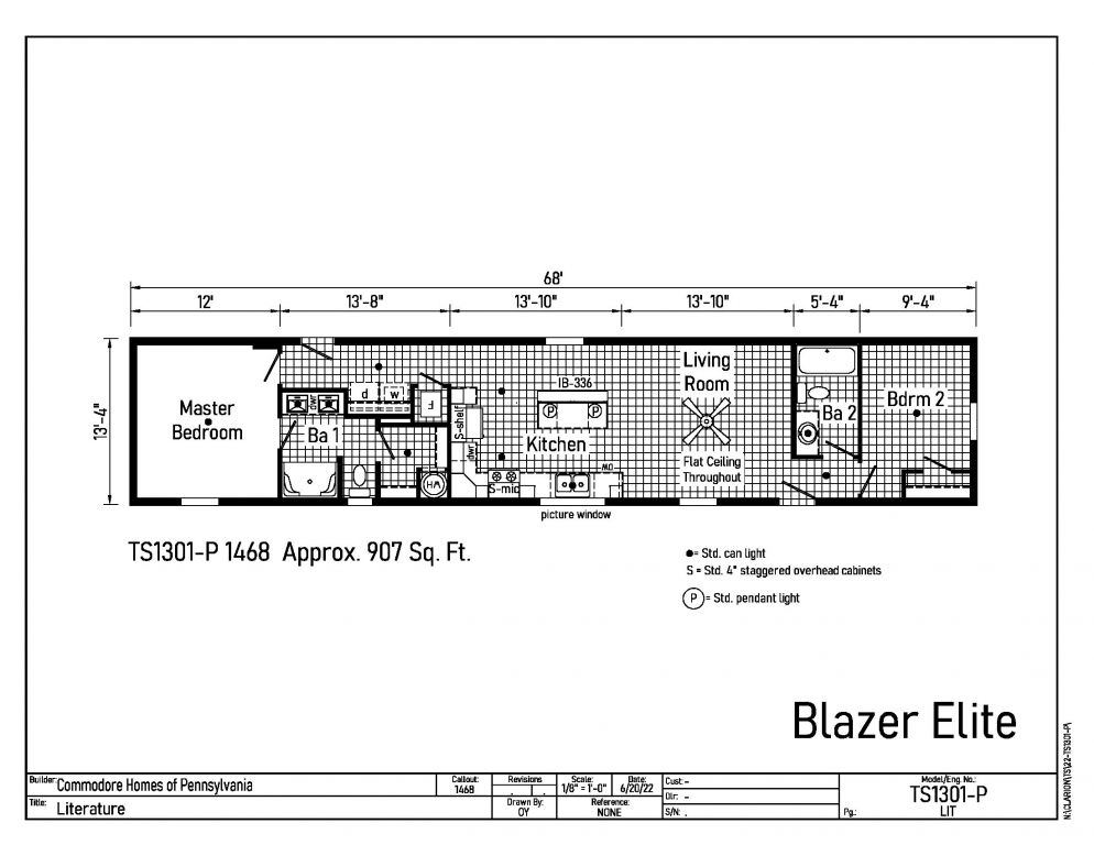 View TS1301-P Blazer Elite