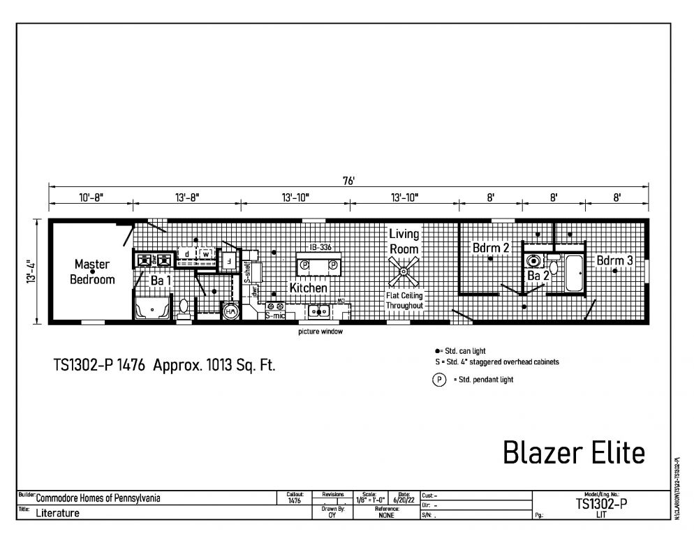 View TS1302-P Blazer Elite